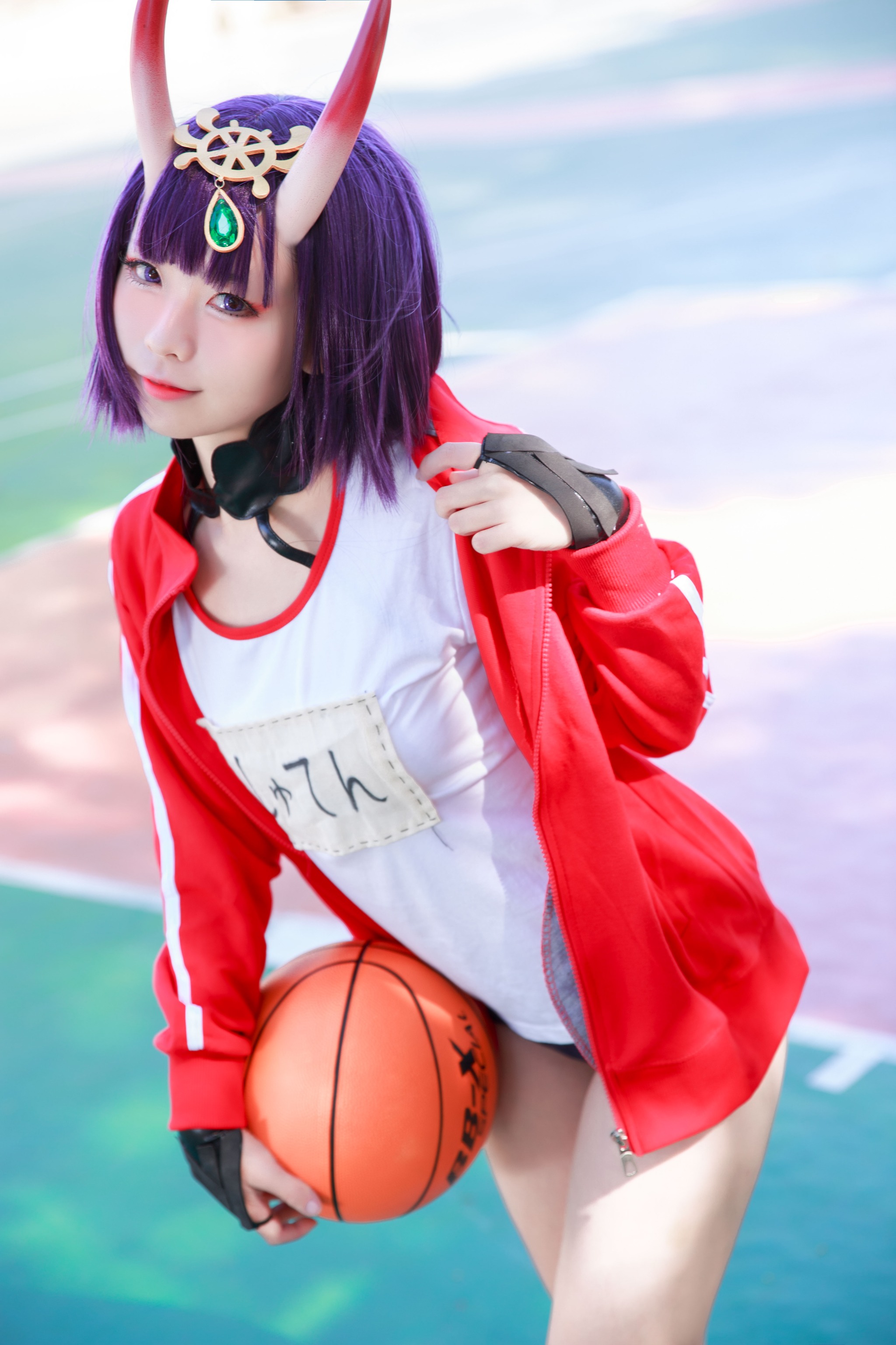 图片[1]-G44不会受伤 – NO.029 酒吞体操服 [18P]-XikXak